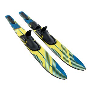 Sci da Acqua da 59 Pollici con Rivestimento UV Lucido, Pieghevoli, per Adulti, con Attacchi a Ferro di Cavallo Regolabili X 7 e Piastra Posteriore Imbottita - Product Image 1