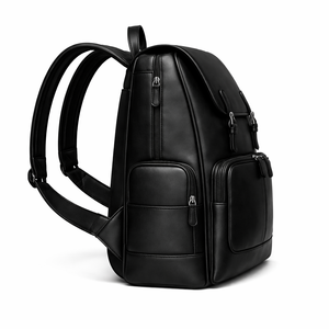 Strong and Stylish Leather <b>Backpack</b> for Men with Ergonomic Design, Laptop Compartment and Travel-Friendly Premium Handmade - Product Image 4