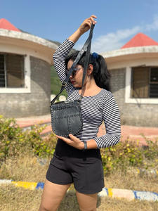 Nouveau Style occidental cheveux sur cacher fourrure cuir sacs à bandoulière haute qualité à la mode véritable fourrure de vachette cuir fronde côté sac à main - Product Image 5