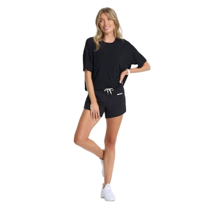 T-shirts personnalisés en coton pour femmes, coupe ajustée, avec logo, pour le fitness, t-shirts moulants pour femmes, crop tops pour femmes - Product Image 2