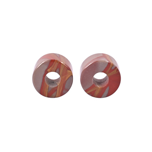 Perles de Jaspe Naturel Shilpi Impex, Rondes en Forme de Donut, 14x8mm, Marron, Pierres Précieuses en Vrac pour la Fabrication de Bijoux - Product Image 4