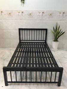 <strong>Metal</strong> <strong>Bed</strong> <strong>Frame</strong> with Headboard and Footboard Classical and Luxury Customized Size - Product Image 6