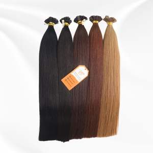 Mejores ventas 2025 pelo vietnamita crudo punta plana extensión de pelo Remy cutícula alineada Pelucas Cabello Humano mejor precio - Product Image 4