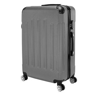 Valigia Trolley 3-in-1 in ABS PC Grigio Scuro, Elegante Set di Valigie da 20, 24, 28 Pollici con Serratura TSA, Leggera e alla Moda - Product Image 5
