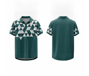 เสื้อยืดออกกำลังกายแบบสั้นระบายอากาศได้ดี พิมพ์ลายแบบซับลิเมชั่น สำหรับกีฬา |   ไซส์ผู้ชาย ผู้หญิง ผู้ใหญ่ |   น้ำหนักเบา แห้งเร็ว - Product Image 3