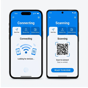 Aplicación de Compartición de Archivos Royalcraft – Transferencia Rápida, Comparte Archivos, Fotos, Videos y Documentos de Forma Segura para iOS/Android - Product Image 2