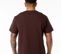 T-shirt pour homme en coton 100% de qualité supérieure, nouvelle arrivée, design tendance, coupe classique, prix de vente d'usine, 250 GSM
