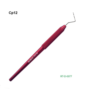 เครื่องมือสำรวจฟันแบบปลายเดี่ยว CP12  ออกแบบตามหลักสรีรศาสตร์ ได้รับการรับรองมาตรฐาน CE ระดับ I ผลิตจากสแตนเลสโดย Roboz Tech ประเทศปากีสถาน - Product Image 3