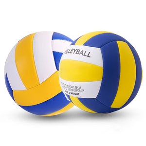Balón de Voleibol Cosido a Máquina, PU y TPU, Personalizado, Precio al por Mayor, Duradero, Disponible en Todos los Diseños y Tamaños, Balón de Entrenamiento - Product Image 1