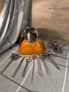 ชุดเครื่องมือบาร์เคลือบเงินพรีเมียม อุปกรณ์เสริมทันสมัย ทนทาน เหมาะสำหรับบาร์เทนเดอร์ ใช้ในบ้าน คาเฟ่ บาร์ ร้านอาหาร และงานอีเว้นท์ - Product Image 6