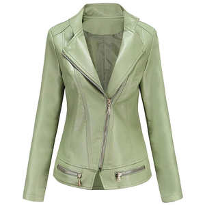 Mejor Proveedor, Chaquetas de Piel de Oveja Transpirables para Mujer, Tallas Grandes, Otoño Invierno 2025, Acolchadas, Estampadas, Tejidas, Colores Sólidos - Product Image 1