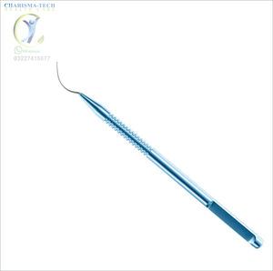 ไม้พายเหล็ก DMek DSAEK แบบใช้มือ ได้รับการรับรองมาตรฐาน CE ระดับ I สำหรับใช้ในโรงพยาบาล ออกแบบมาเพื่อการถอด Descemet |   เครื่องมือผ่าตัดตา - Product Image 5