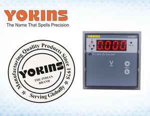 Voltímetro Digital Trifásico Yokins Y9-AV3 True RMS de 4 Dígitos, CA 15-600V, Frecuencia Seleccionable PT, Pantalla de Aluminio 96x96mm - Product Image 4