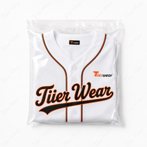 เสื้อเบสบอลแบบยูนิเซ็กซ์ พรีเมียม สำหรับวันแข่งขัน น้ำหนักเบา ระบายอากาศได้ดี ผลิตจากโพลีเอสเตอร์ แขนสั้น คอวี สามารถสั่งทำชื่อทีมได้ - Product Image 6