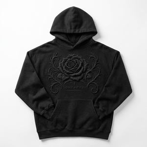 Men's Black Oversized <b>Winter</b> <b>Hoodie</b> Pullover Sweatshirt Streetwear 100% Cotton Fleece Anti-Wrinkle Breathable Wholesale Apparel - Product Image 1