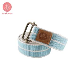 Sangle de Yoga et d'Étirement 240CM Qualité Supérieure 100% Coton Longueur Personnalisée Logo Marque Mukasa Accessoire Pilates OEM/ODM Disponible Pour la Maison - Product Image 5