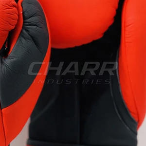 Gants de boxe en cuir de haute qualité confortables avec fermeture auto-agrippante réglable, paume antidérapante, fabriqués au Pakistan - Product Image 5