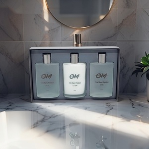 Sistema Hidratante Facial, Set Combinado de Tónico y Emulsión, Hialuronato, Hidratación, Refinación de Textura, Cosmético, 3 Piezas - Product Image 2