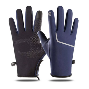 Guantes de Calavera Luminosos para Adultos, Tejidos Elásticos y Cálidos para Pantalla Táctil, Esquí, Ciclismo, Deportes, Pesca, Invierno - Product Image 1