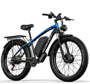 Bicicleta Eléctrica EBYCCOS 26'' G7 Peak 6000W 52V 32Ah de Doble Motor, Rápida, Industrial, para Bricolaje, con 3 Años de Garantía, la Más Vendida - Product Image 1