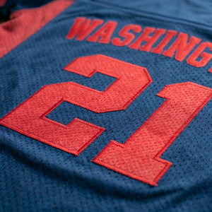 Maillots de football américain personnalisés USA – Nom et numéro d'équipe par sublimation – Maillot de football américain unisexe – T-shirts d'entraînement unisexe - Product Image 2