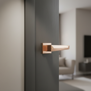 Luxury Brass <b>Door</b> <b>Handle</b> <b>Set</b> with Mortise Lock | Premium Lever <b>Handles</b> for Interior <b>Doors</b>, Home, Office & Hotel Hardware Decor - Product Image 3