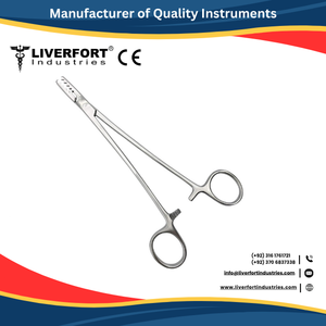 Portaagujas de Alta Calidad con Punta de Diamante de 12 cm, Instrumentos Quirúrgicos de Acero Inoxidable para Cirugía Plástica y Lifting Facial, con Certificación CE - Product Image 5