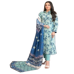 Punjabi Suits Women Embroidered Comfortable Ethnic Modern Design Party Wear Viscose Tawakkal Pakistani Indian Clothing Fully - Product Image 1