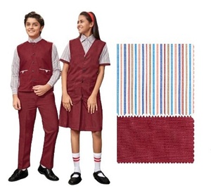 Tissu d'uniforme scolaire de qualité de marque durable et confortable pour les ensembles de qualité vestimentaire des étudiants pour les enfants - Product Image 4
