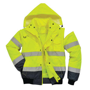 Chaqueta de Seguridad Reflectante de Alta Visibilidad, Ropa de Trabajo, Uniforme de Guardia de Seguridad, Chaqueta de Invierno con Mangas Extraíbles para Hombre - Product Image 5
