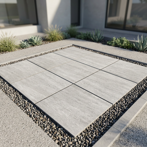 High Quality Modern Light Gray 20mm Full Body Porcelain Paver 600x600mm 600x900mm 300x600mm R11 Outdoor <b>Tiles</b> for Hall - Product Image 2