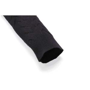 Pull col haut pour femmes ODM OEM sur mesure tissage tricoté manches longues amples Design à la mode thème automne mince - Product Image 4