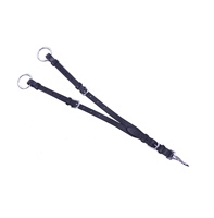 Ensemble de bagues Martingale en cuir indien de haute qualité Produits de plastron haut de gamme avec boucles et clip en laiton