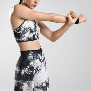 Conjunto de Yoga de 2 Piezas para Mujer con Estampado Personalizado, Material de Spandex, Servicio OEM - Product Image 6