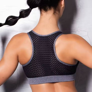 Custom Four-Way <b>Stretch</b> Women Sports <b>Bra</b> Plain Sports Top Gym Fitness Clothes Workout Women Cross Backless Women Sport <b>Bra</b> - Product Image 3