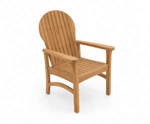Modern Teak Wood Oval Outdoor Dining Set <b>Patio</b> Garden Furniture 6 Seater <b>Table</b> and Chairs for Resort Villa Hotel - Product Image 2