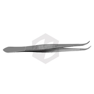 Pinzas de Acero Inoxidable de Punta Fina, Rectas y Curvas de 5 Pulgadas, para Depilación de Cejas y Eliminación de Vello Encarnado, Instrumentos Médicos - Product Image 4