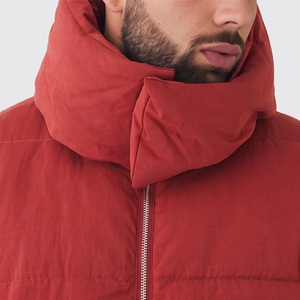 Nouvelle Veste d'Hiver Matelassée Respirante en Matière Synthétique, Blouson Rembourré OEM pour Homme, Idéal pour l'Extérieur en Hiver - Product Image 4