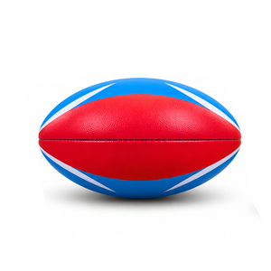 โรงงานผลิตอุปกรณ์กีฬา AFL ฟุตบอล วัสดุสังเคราะห์ เย็บเสริมความแข็งแรง รูปทรงสมดุล งานศิลปะตามสั่ง อุปกรณ์ทีม ผลิตจำนวนมาก - Product Image 3