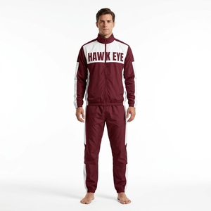 Vêtements de sport pour hommes de haute qualité en gros : veste coupe-vent et pantalon - Product Image 3