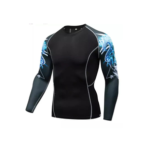 Rashguard Transpirable para Gimnasio, Equipo de Entrenamiento de Combate, Rashguard de Alta Calidad, Nuevo Estilo para Hombre, Compre el Último Diseño al por Mayor - Product Image 2