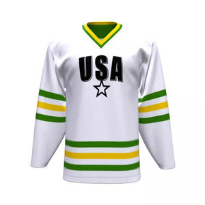 Nuevo Diseño de Uniforme de Hockey sobre Hielo en Diferentes Colores, Diseña Tu Propia Camiseta de Hockey sobre Hielo, Camiseta de Hockey sobre Hielo a Bajo Precio - Product Image 1