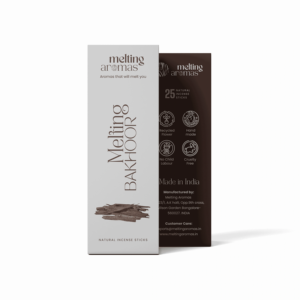 Incienso MELTING BAKHOOR Ultra Premium, Varillas de Incienso Naturales con Fragancia de Bakhoor, Agarbatti para Pooja, Meditación y Aromaterapia - Product Image 1