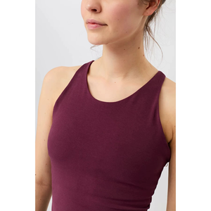 Top Corto sin Mangas para Mujer, Color Sólido, Cuello Redondo, Transpirable, de Spandex y Poliéster, para Yoga - Product Image 3