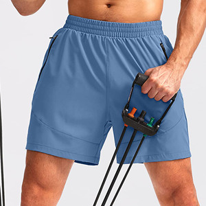 Shorts pour homme de haute qualité, délavés à l'acide, style streetwear épais, joggers vintage usés, shorts délavés à la pierre pour homme - Product Image 6