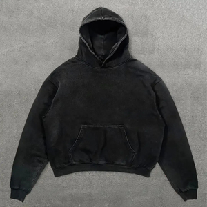 El servicio profesional garantiza que cada sudadera con capucha personalizada para hombre, hecha en Pakistán, con estampado personalizado y 100% algodón, cumpla con altos estándares de calidad. - Product Image 2