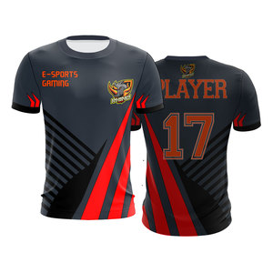 เสื้อแข่งขันอีสปอร์ตแบบมืออาชีพ สำหรับทีม  แบบสั่งทำพิเศษด้วยเทคนิคการพิมพ์แบบซับลิเมชั่น - Product Image 2