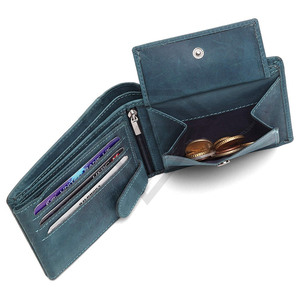 Portefeuille Homme en Cuir Véritable Premium, Porte-Cartes Bifold Personnalisable avec Logo, Fabricant de Portefeuilles Minimalistes Vintage pour Hommes, Vente en Gros - Product Image 3