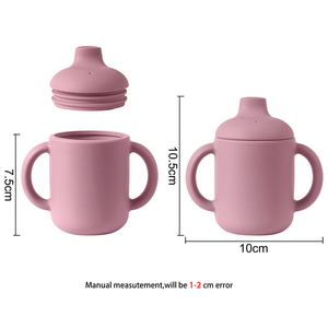 Vaso de Silicona para Bebés Libre de BPA, con Agarre Suave, Antiderrames, Reutilizable, para el Hogar - Product Image 6