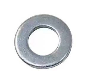 Rondelle plate en acier zingué pour fixations, entretoise métallique pour boulons, écrous et vis, rondelle plate en acier simple - Product Image 3